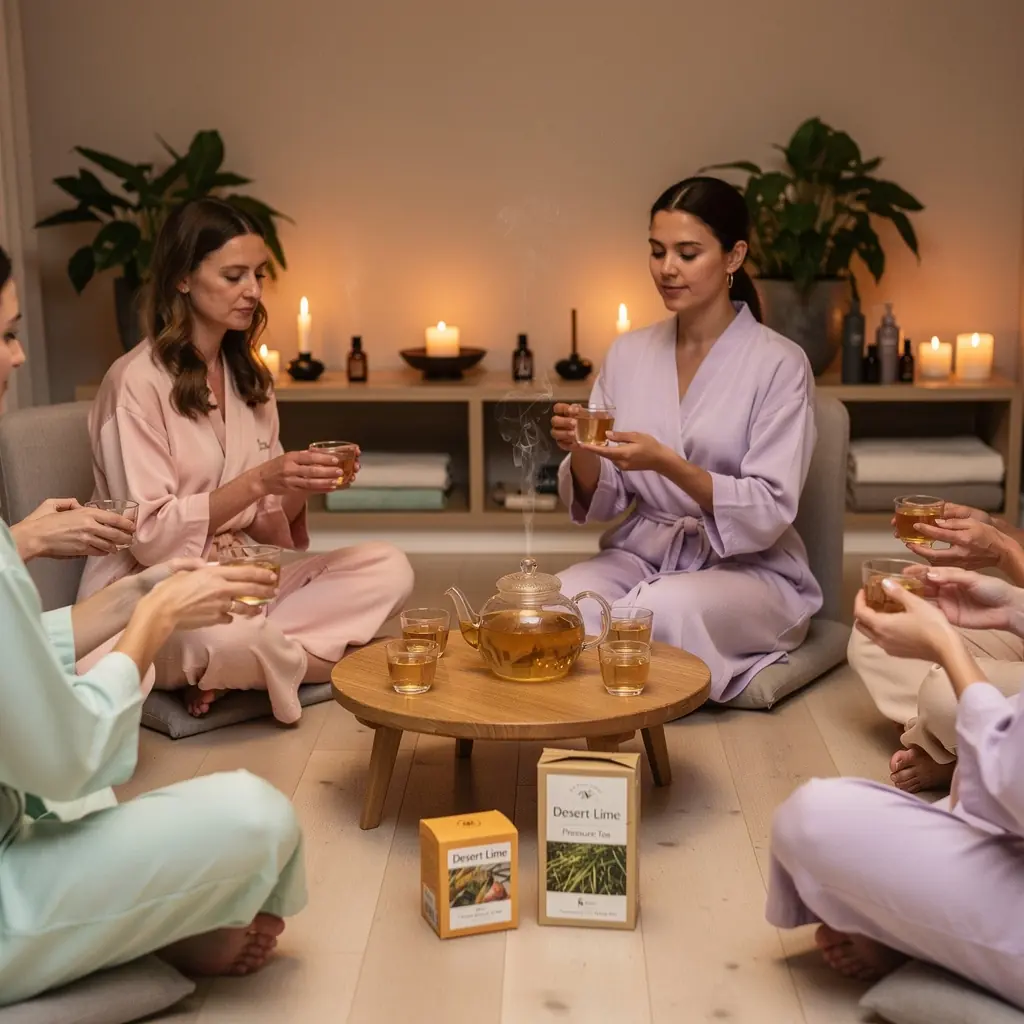 Dykumos citrinos augalas saulėtame fone, pabrėžiantis atsparumą sausrai ir natūralumą.